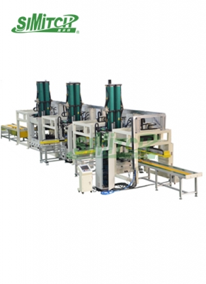 Air conditioning backplane automatic riveting production line